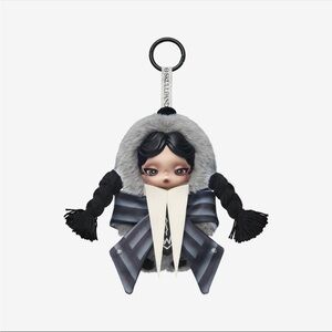 POP MART Skullpanda - Wednesday Plush Nevermore Academy Uniform Version